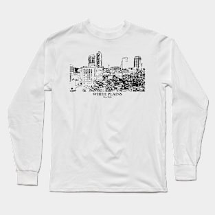 White Plains - New York Long Sleeve T-Shirt